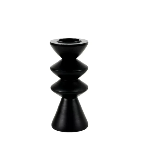CASA Zigzag Soporte Para Vela Pequena Negro Online